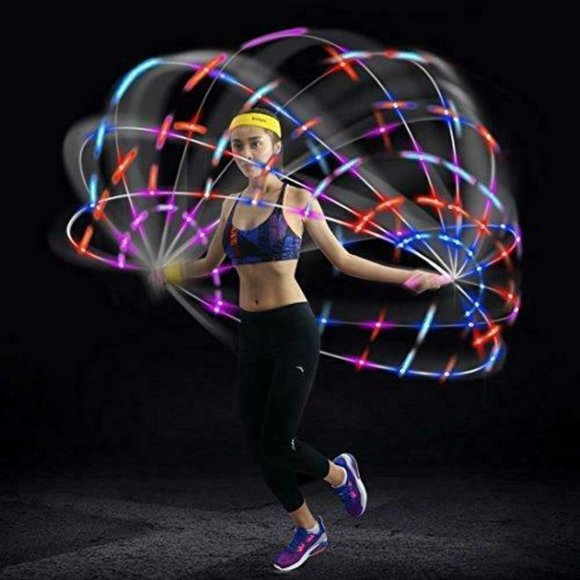 2 LED Light Up Jump Ropes - Picture 5 of 13